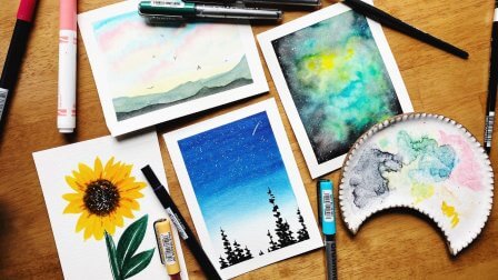 How To Make Prints of Watercolour Paintings | Infographic